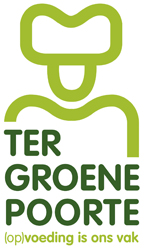 Logo Ter Groene Poorte, hotelschool in Brugge
